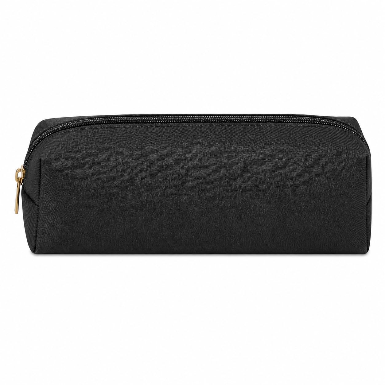 CWWYQ 1 Pcs Pencil Case, Black Pencil Case, 3 Compartments