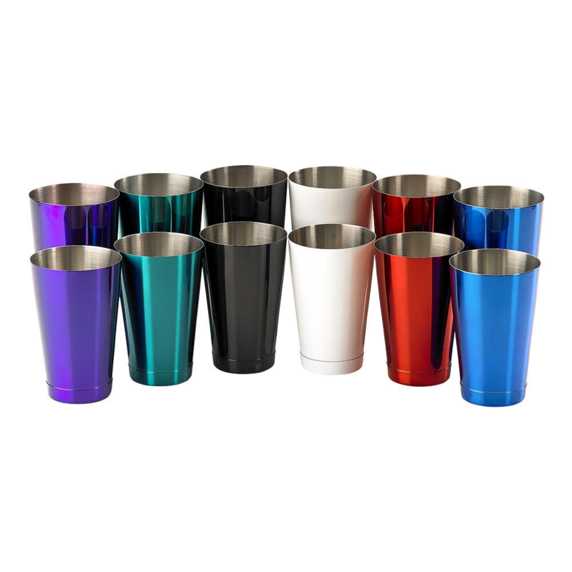 Barfly M37084BL Cocktail Tin, 18/8 Stainless Steel, Large 28 oz (828 ml), Blue - Image 3