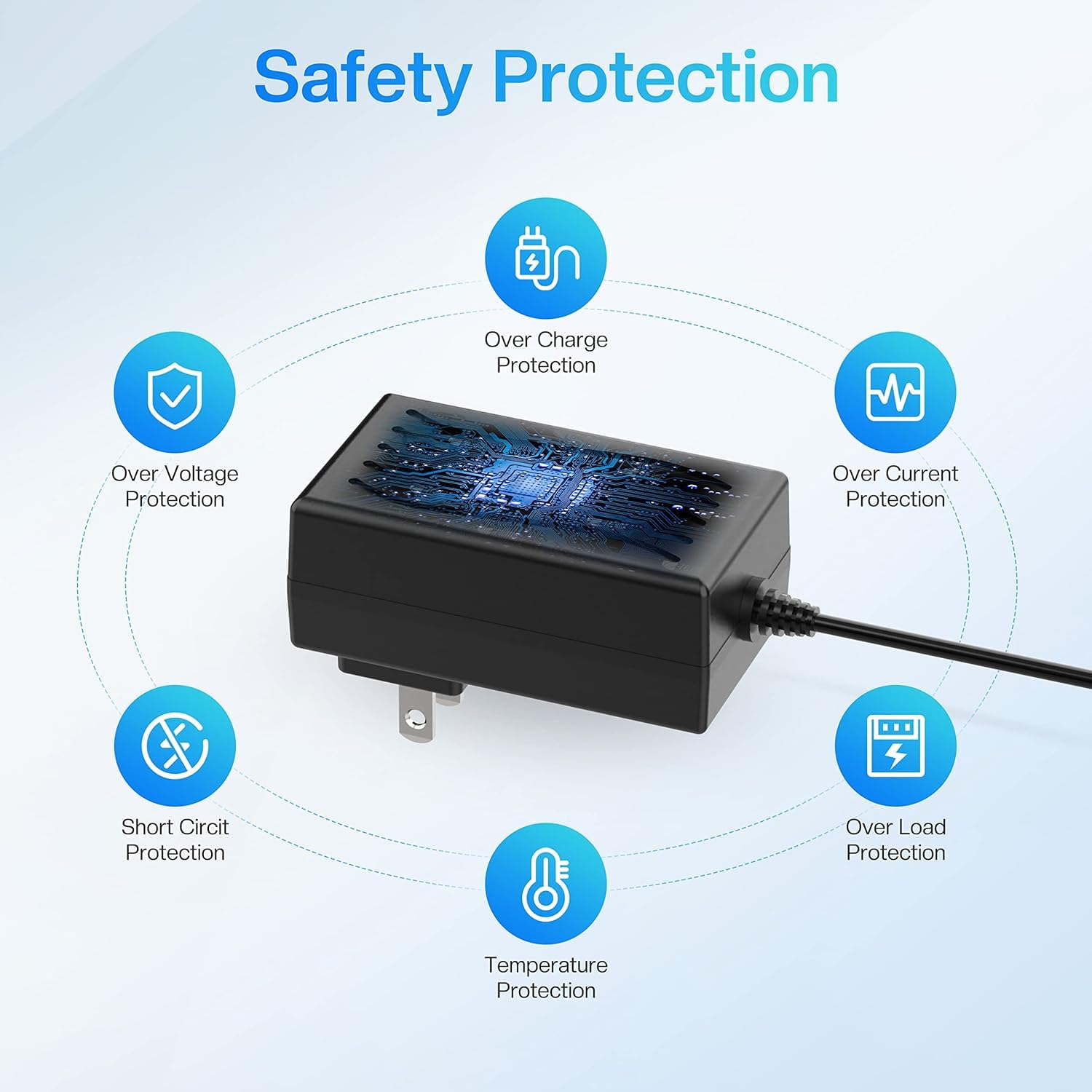 Amazon.com: Neck and Shoulder Massager Charger 12V AC DC Power