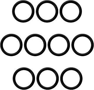 Bettomshin 25Pcs Fluorine Rubber O-Rings, 0.3