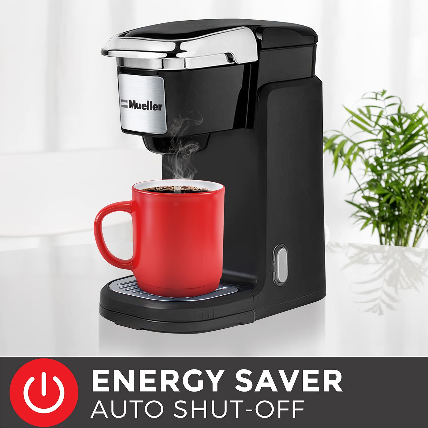 Ubuy Mueller Single Serve Pod Compatible Coffee Maker Machine