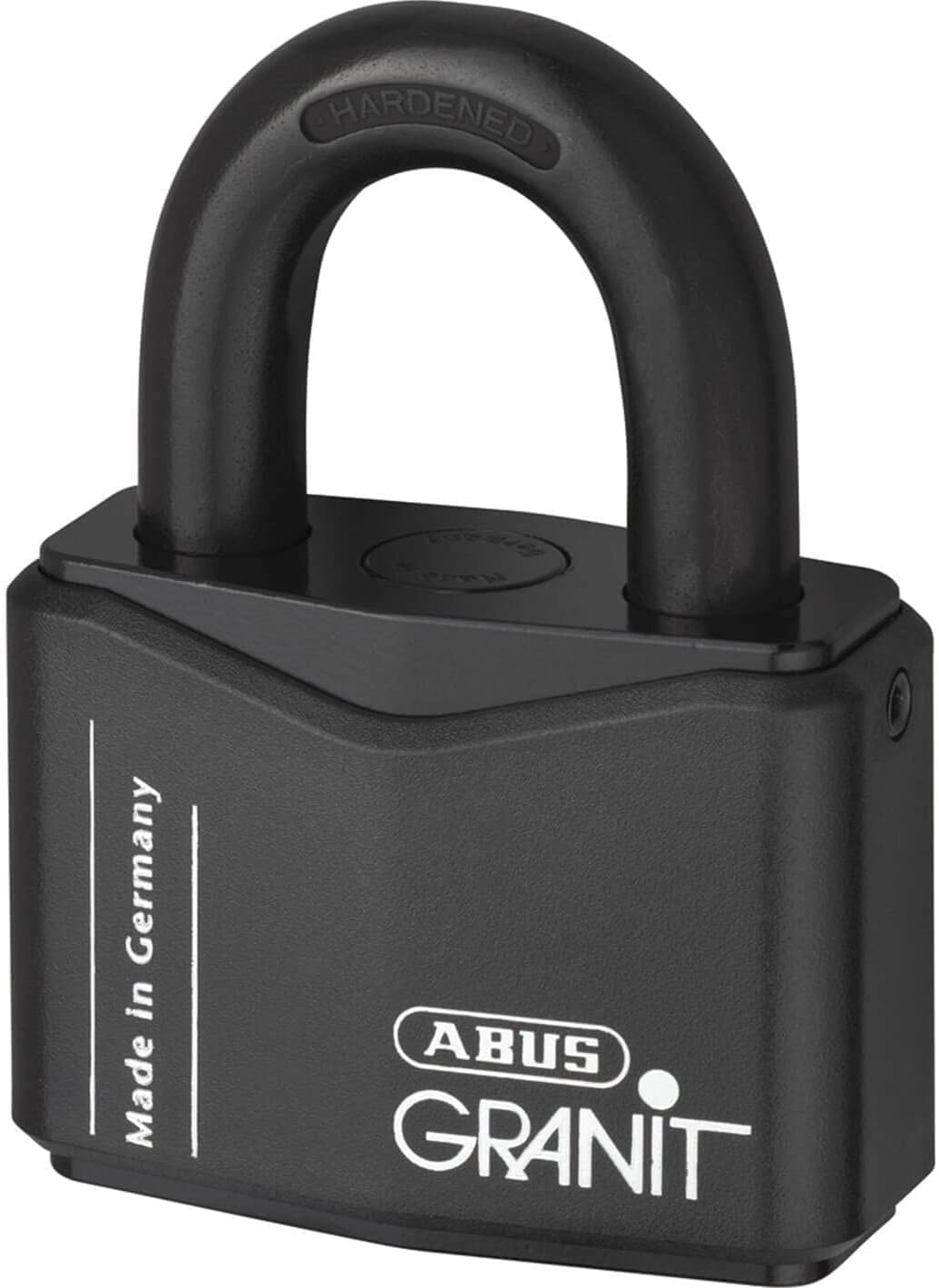 ABUS 43118 Granit Plus Hardened Steel Open Shackle Padlock Carded
