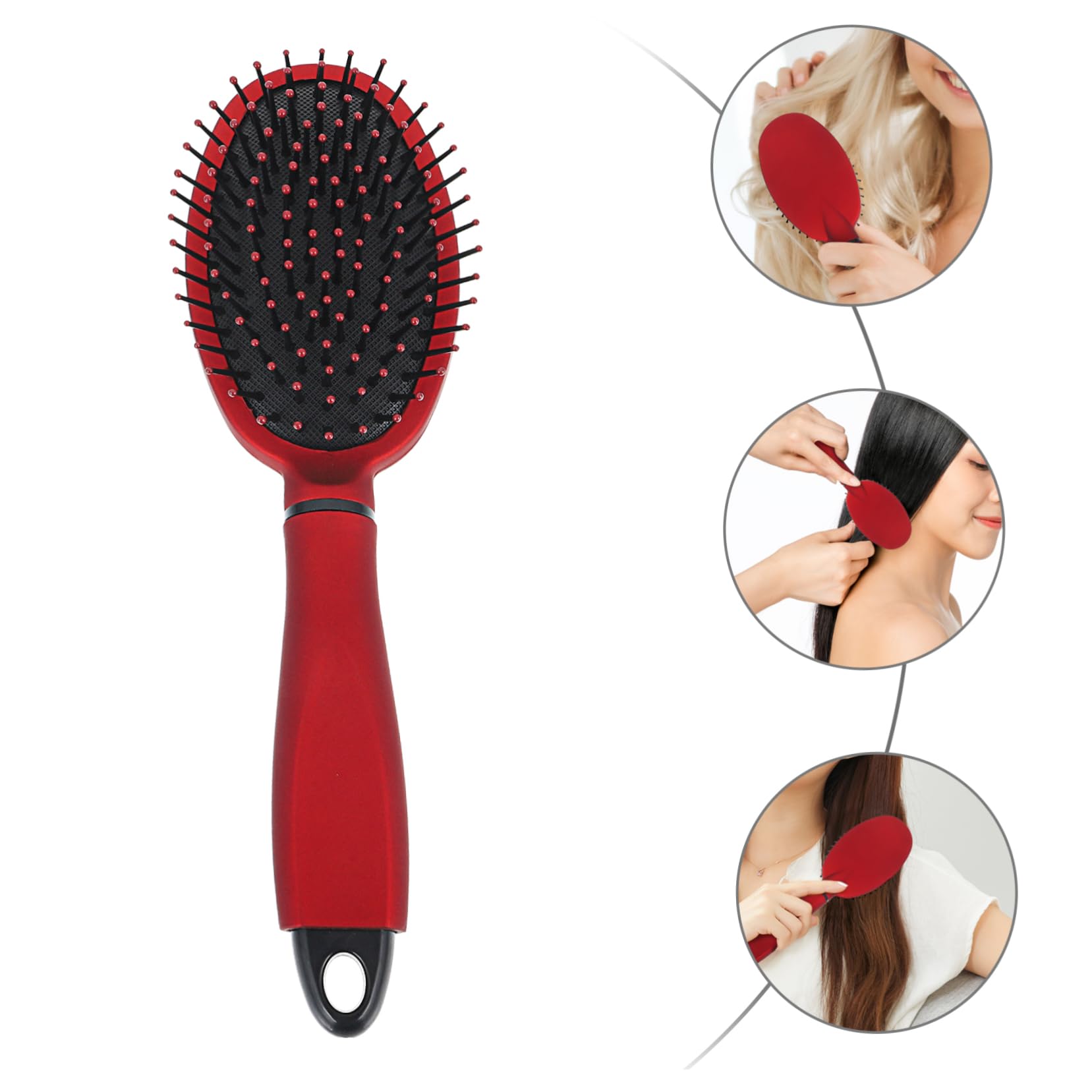 OSALADI 3 Pièces boite de rangement peigne brosse sèche-cheveux brosse à cheveux avec manche peignes peut cacher de l'argent en toute sécurité cachette de détournement de brosse à cheveux