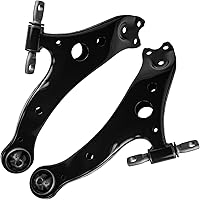 Vista 132 de Detroit Axle - 2 brazos de control inferiores delanteros para Jeep Grand Cherokee Commander 05-10 2005 2006 2007 2008 2009 2010 Conjunto de brazos