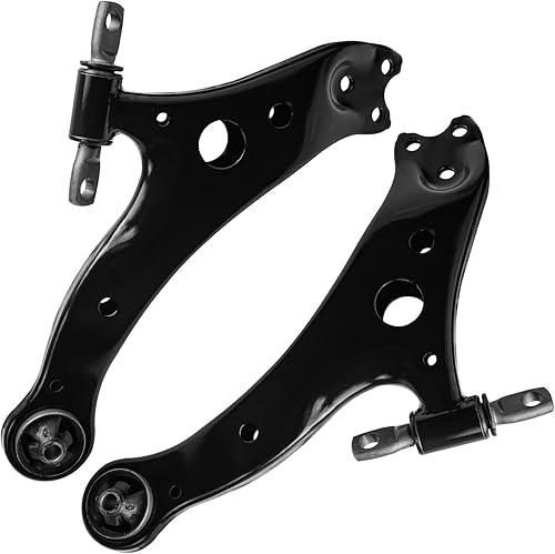 Miniatura 144 de Detroit Axle - 2 brazos de control superiores delanteros para Jeep Grand Cherokee Commander 2005-2010, brazos de control superior con ensamblaje de