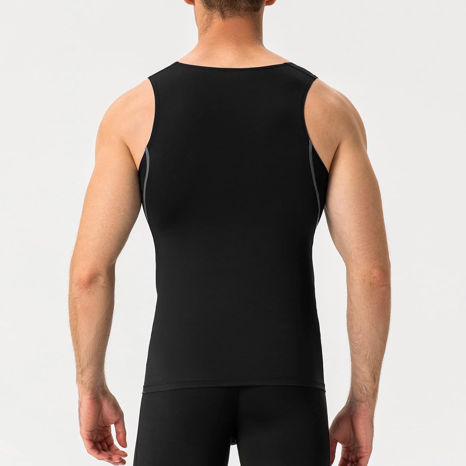 SPVISE 1 or 3 Pack Men's Compression Shirts Sleeveless Tank Top Dry Fit Athletic Workout Sports Running Base Layer Undershirt - Image 4