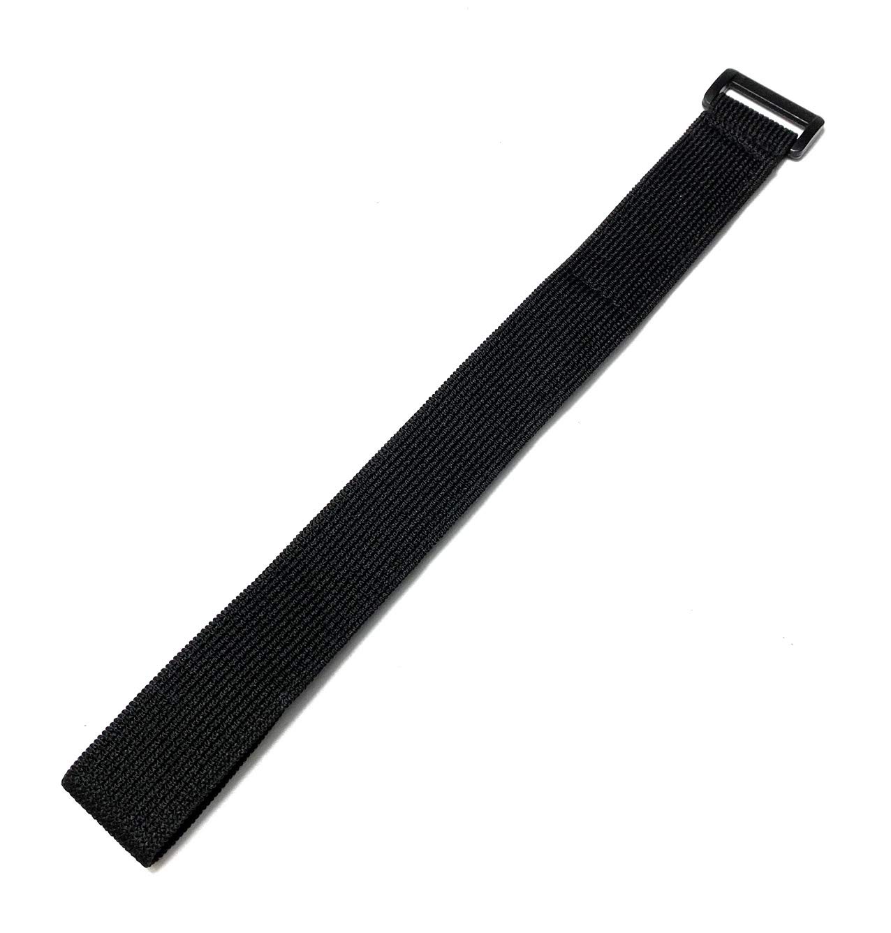 Hook & Loop Elastic Straps, All-Purpose Reusable Tie Down Straps (2, 25mmx510mm)