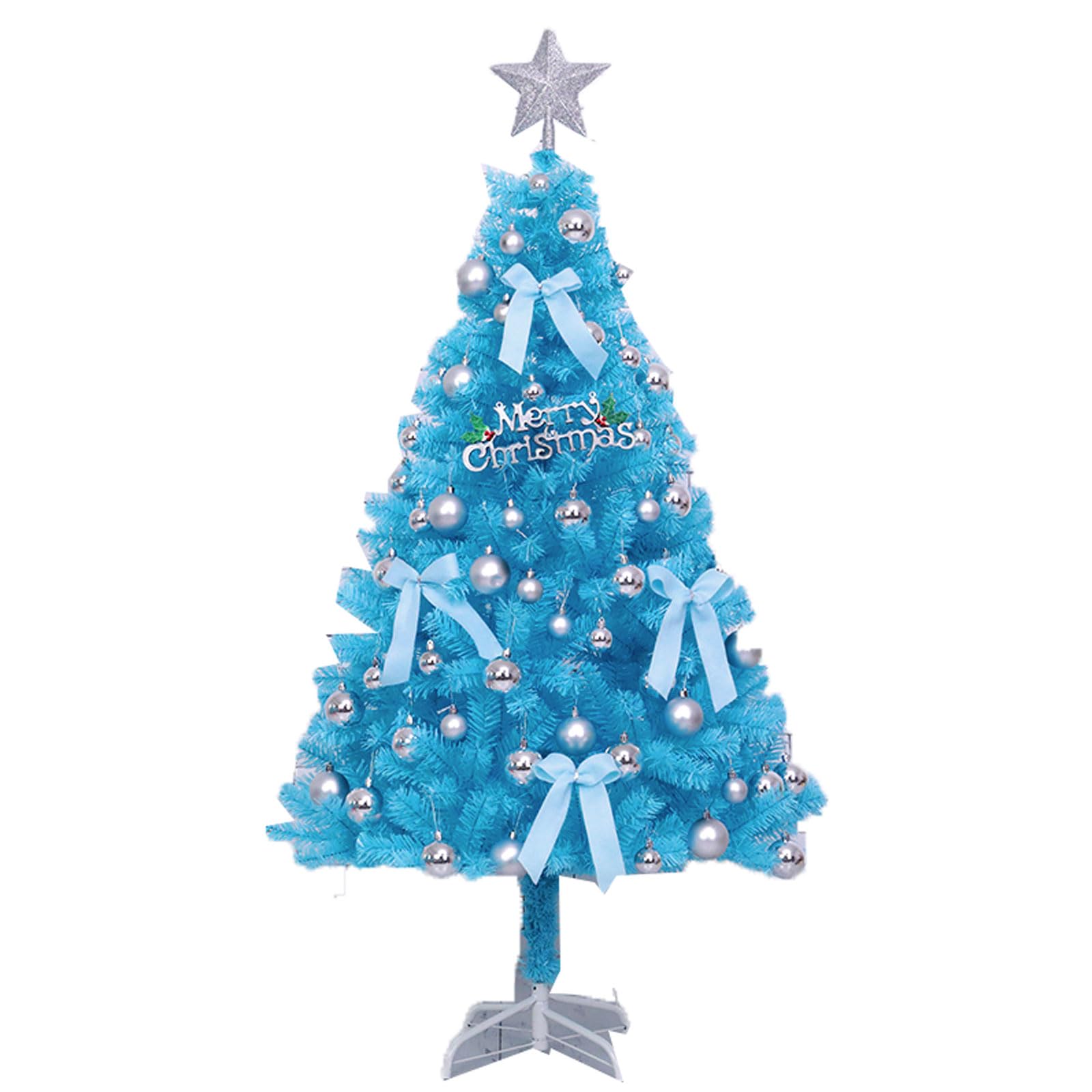 Amazon.co.jp: 人工クリスマスツリーとアクセサリー大型ブルー