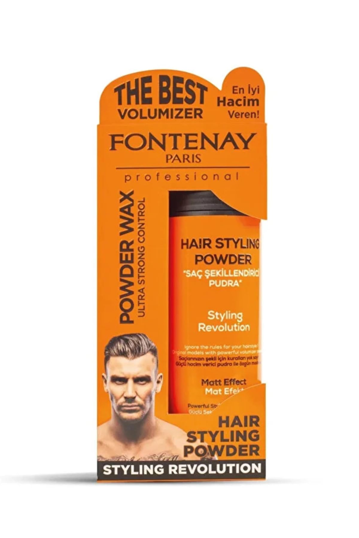Fontenay Saç Şekillendirici Pudra Toz Wax Ultra Strong 20Gr + Mucizevi Saç Tarağı 2'Li Set