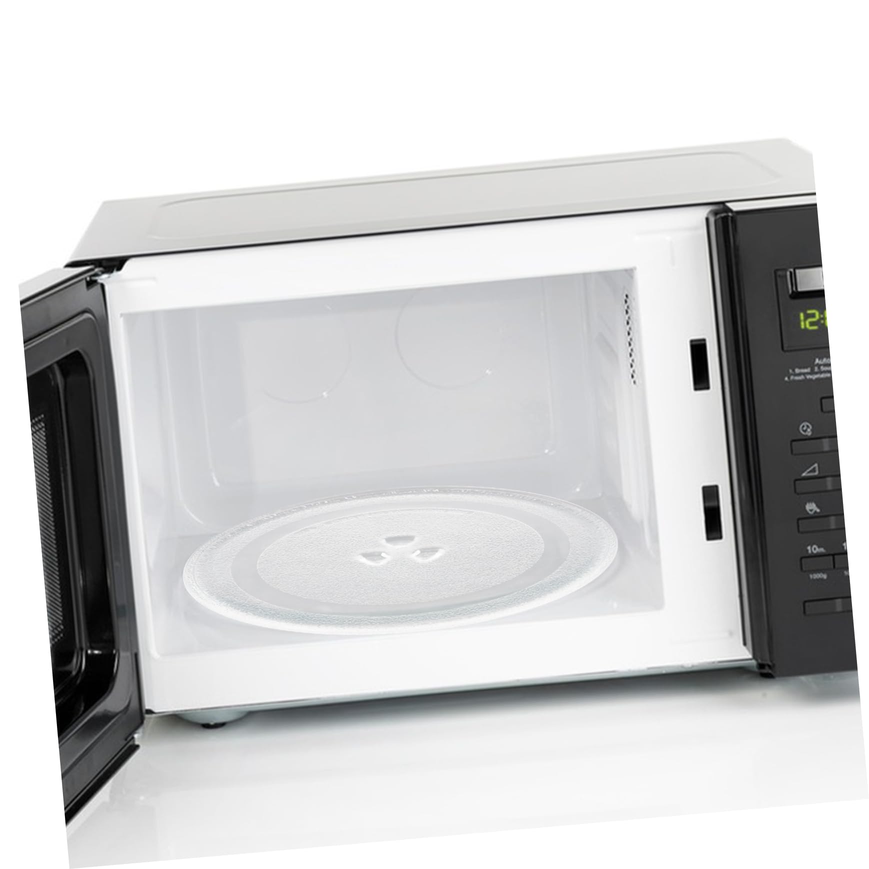 jojofuny Piatto Girevole in Di Ricambio Per Microonde Maniglie Per Griglie Portapiatti Accessorio Per Forno A Microonde