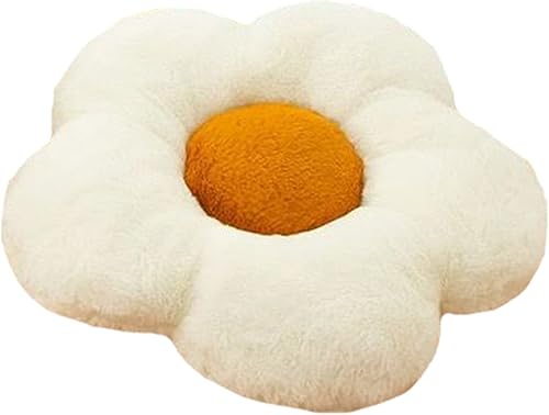 AZCHEN Almohada de flores Cojines de muebles de patio Cojín estándar Cojín decorativo Cojín de silla de hogar (50 CM, caqui)