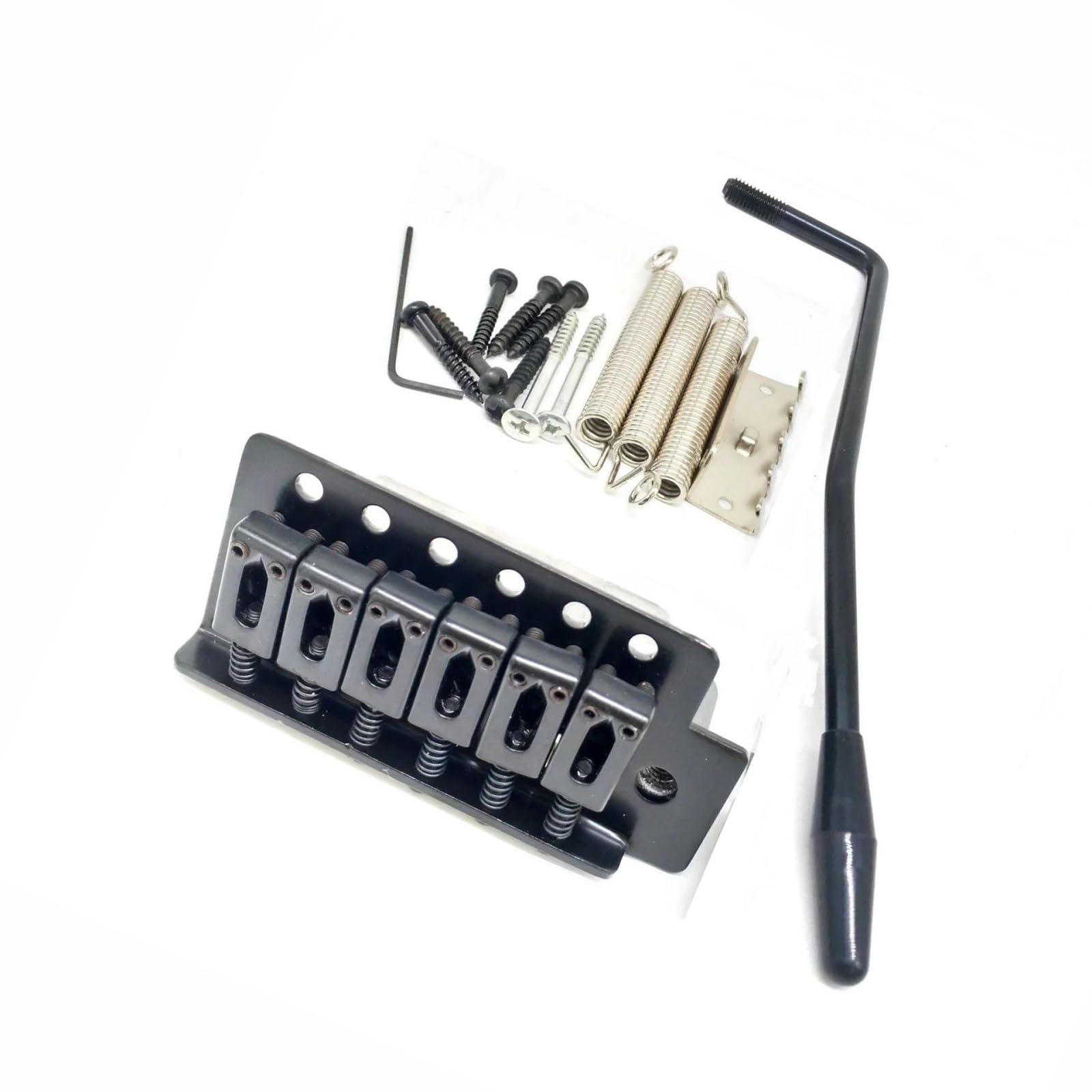 Zestaw 6 strunowych mostków Vintage Roller Saddle Tremolo z Shakerem do gitary elektrycznej ST Mostek Gitary Profesjonalnej