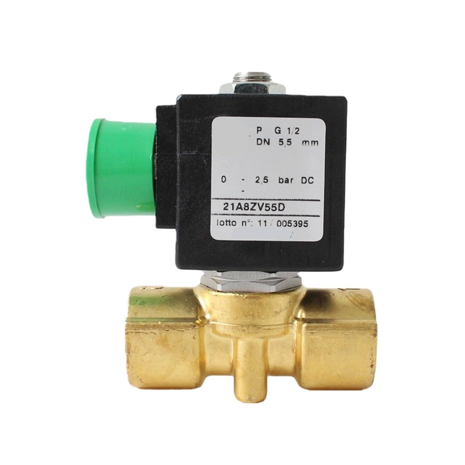 Électrovanne 2 voies action directe 21A8ZV45D 8W étanche à réponse instantanée