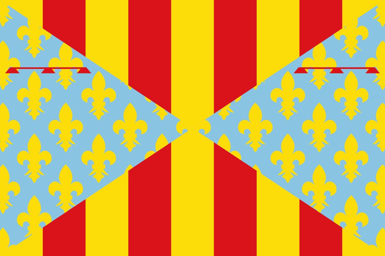 Drapeau XL Prades de Tarragone aux finitions premium et mailles denses