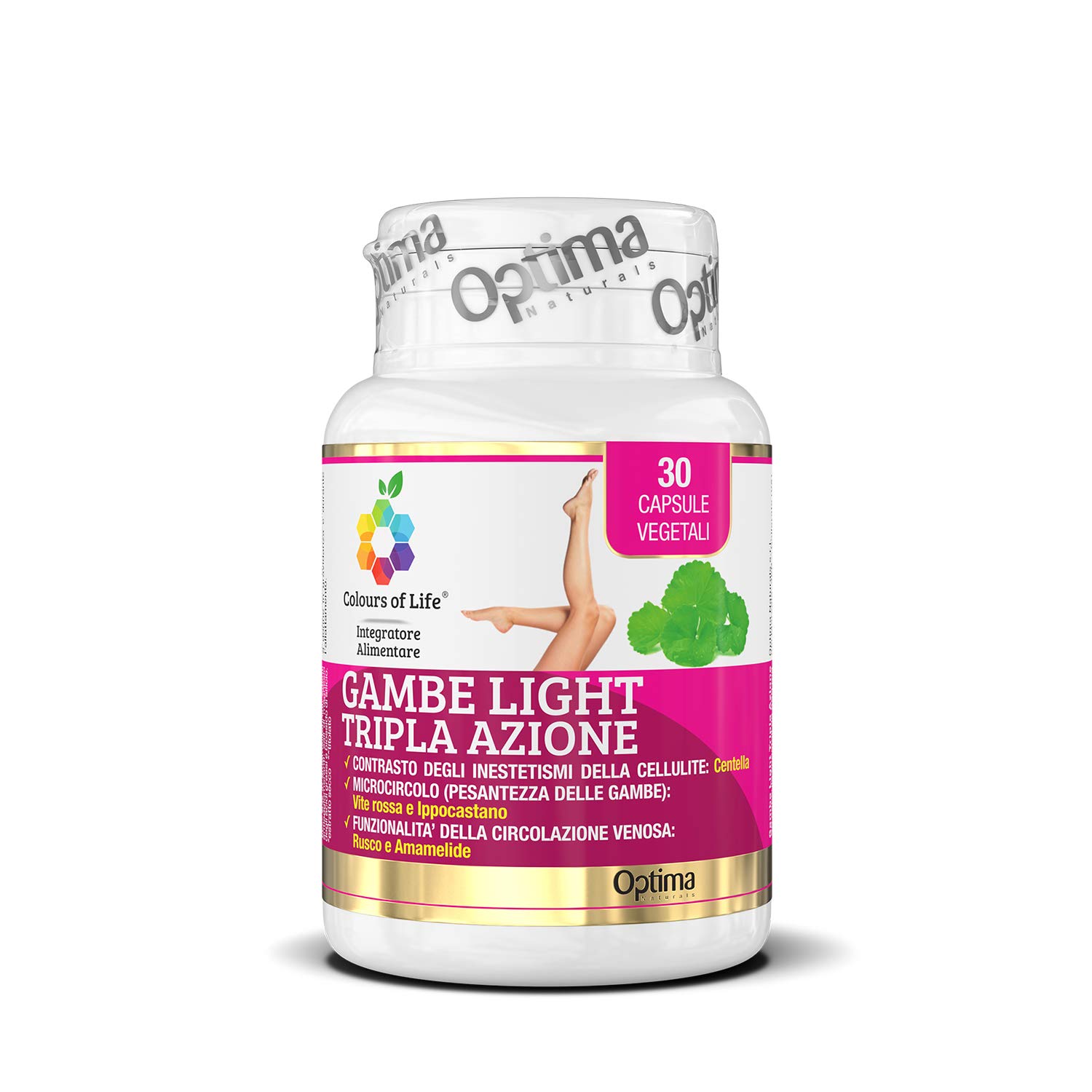 Optima Naturals Gambe Light 30cps Colours