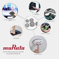 Vista 3 de Murata Batería CR2025 3V Litio Moneda Celda - Reemplaza Sony CR2025 (2 Baterías)