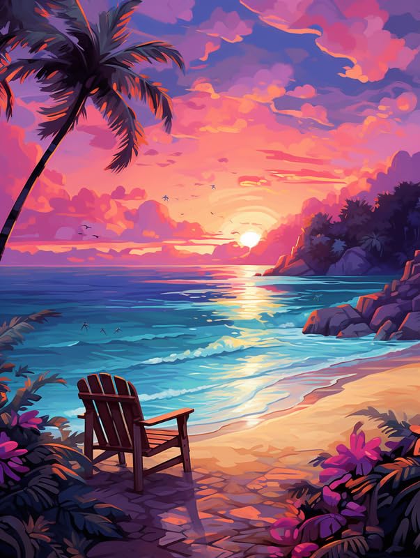 Bimkole 5d Diamond Painting Kit Completo Fai da Te Fuoco Di