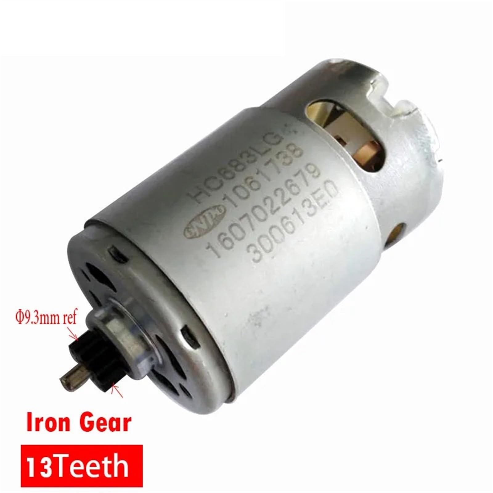 GSB120-LI, Motor de 12V y 13 dientes, 1607022679,HC683LG, se puede utilizar for destornillador eléctrico de mano de impacto inalámbrico 3601JF7080