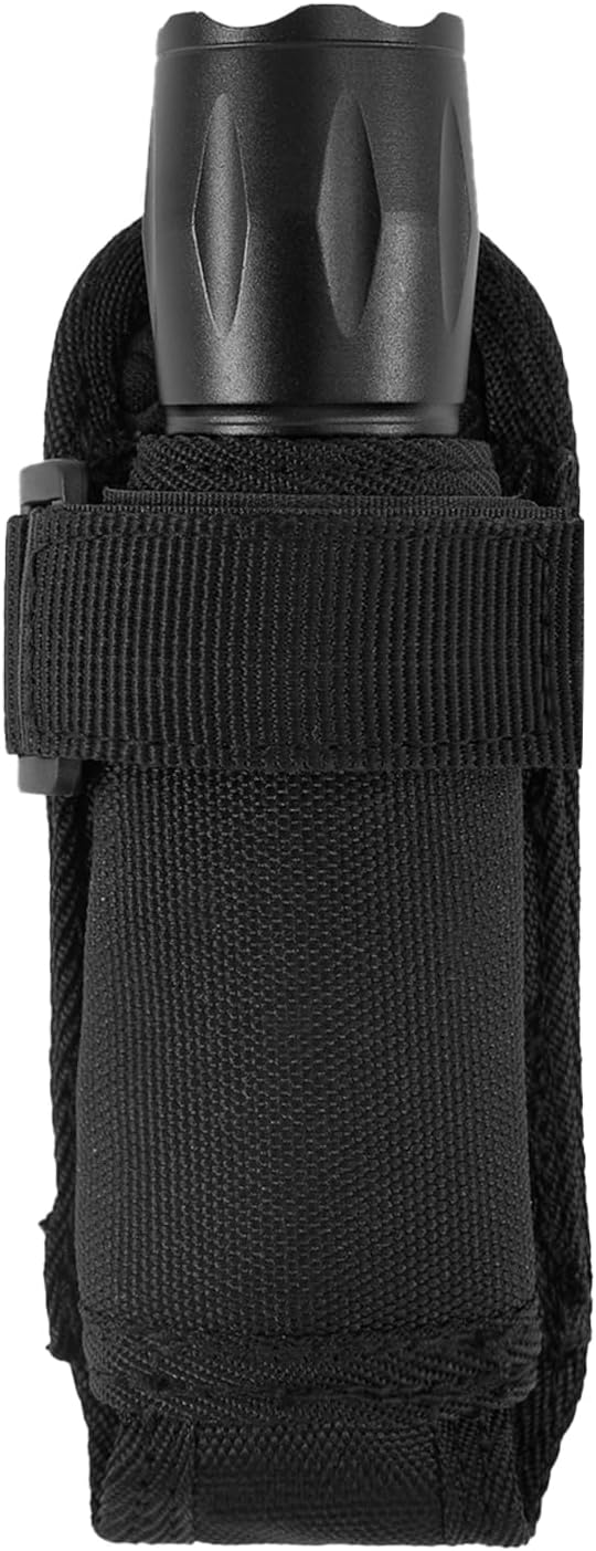 Flashlight Holster,Open Top Flashlight Holder,Molle Flashlight Holder,Nylon Pouch