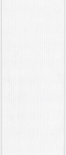 Berwick Cinta de raso de 1 716 pulgadas de ancho por 100 yardas, color blanco
