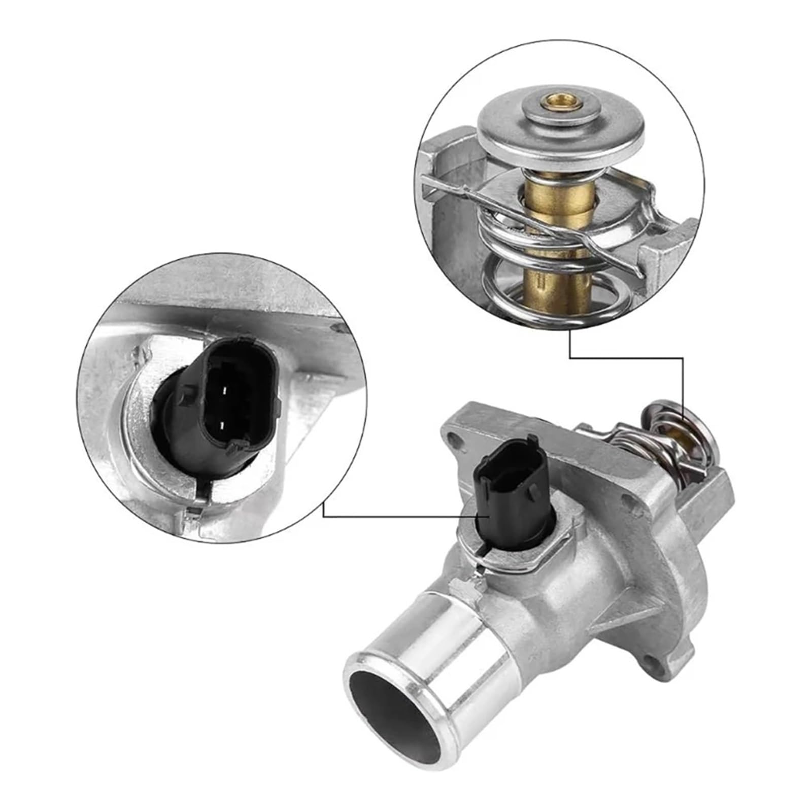 do Vauxhall do termostatu samochodowego Zafira 55597008 96984104 akcesoria termostat płynu chłodzącego do samochodu