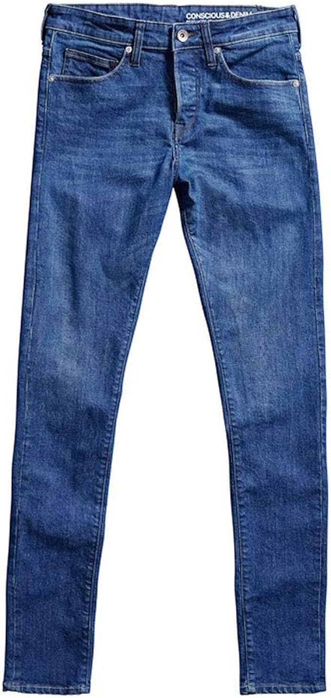 Amazon エイチアンドエム H M スキニーパンツ メンズ デニム ストレッチ 細身 やわらか 28 32 ジーンズ 通販