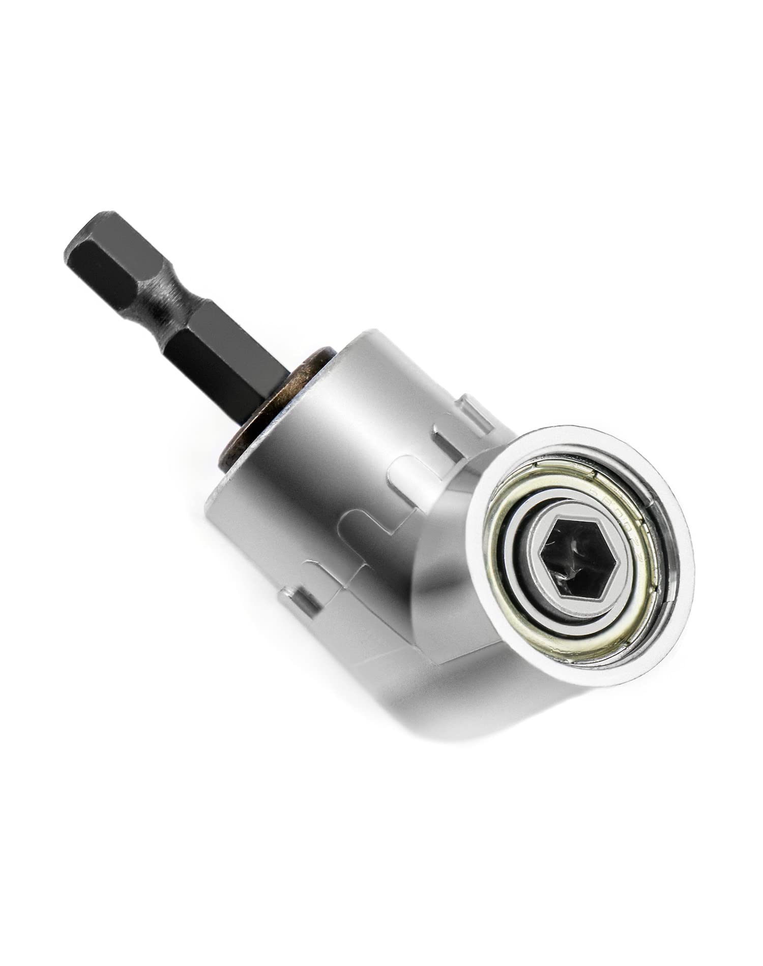 Adattatore Per Avvitatore Ad Angolo Di 105° (1/4 Di Pollice, Trapano Esagonale) E 3 Adattatori Esagonali Adattatore Esagonale A 1/4", 1/2", 3/8 - Foto 9