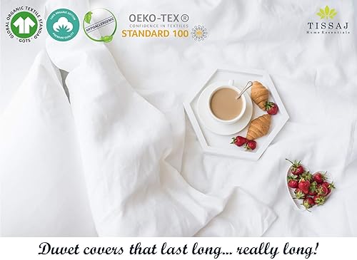 Miniatura 6 de Sábanas para Cama 100% Algodón Orgánico, Funda de Edredón, Fundas de Almohada y Sábanas Bajeras, Certificado GOTS, Sábana plana, sábana bajera,