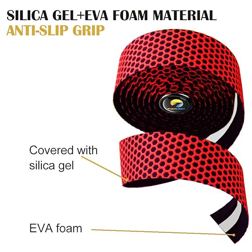 Miniatura 4 de Cinta de barra de bicicleta EVA Camouflage Series Comfort Road Bike Handlebar Cinta de cuero para bicicleta con tapones de extremo de barra, 2