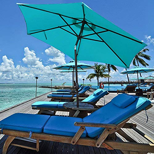 Abba Patio 9ft Patio Umbrella Outdoor Umbrella Patio Market Table Umbrella with Push