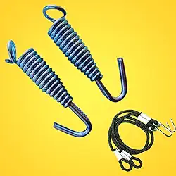 Mola Extensora de Rede + Corda Extensora | Acessórios Rede de Dormir (KIT MOLA + CORDA) | 5 PONTOS@