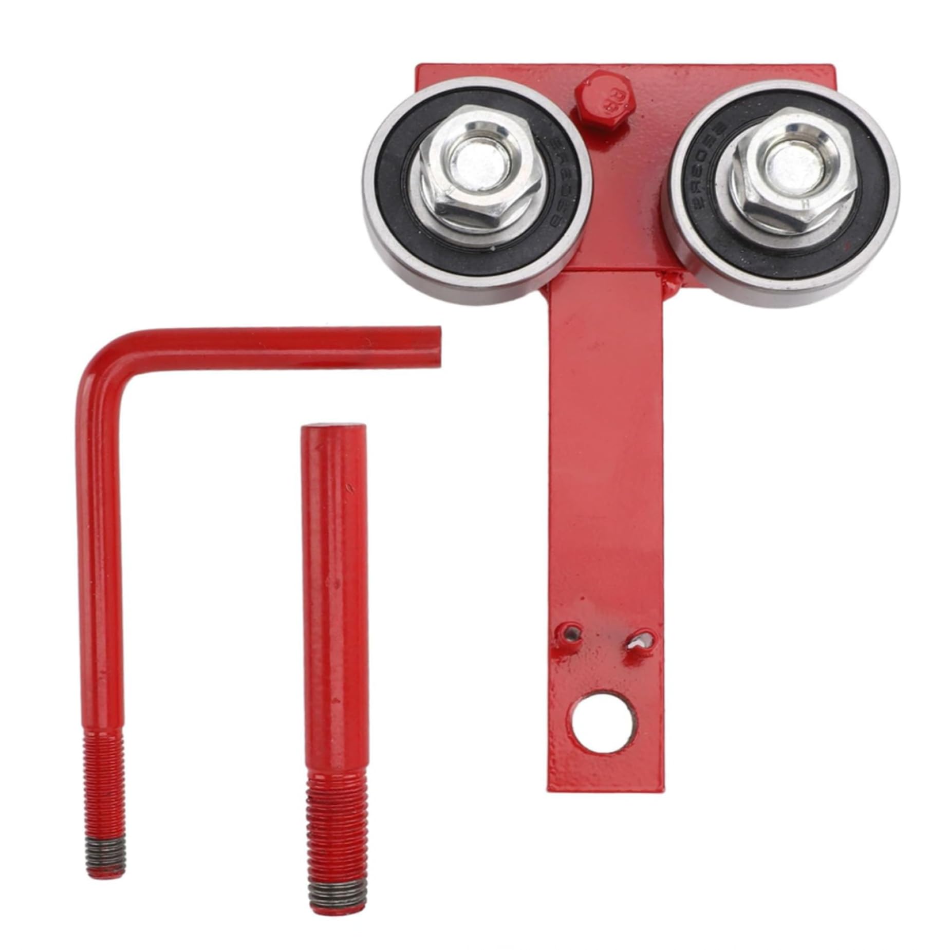 Outil réglage rail de tronçonneuse et squeezer de chaîne pour guide en fonte