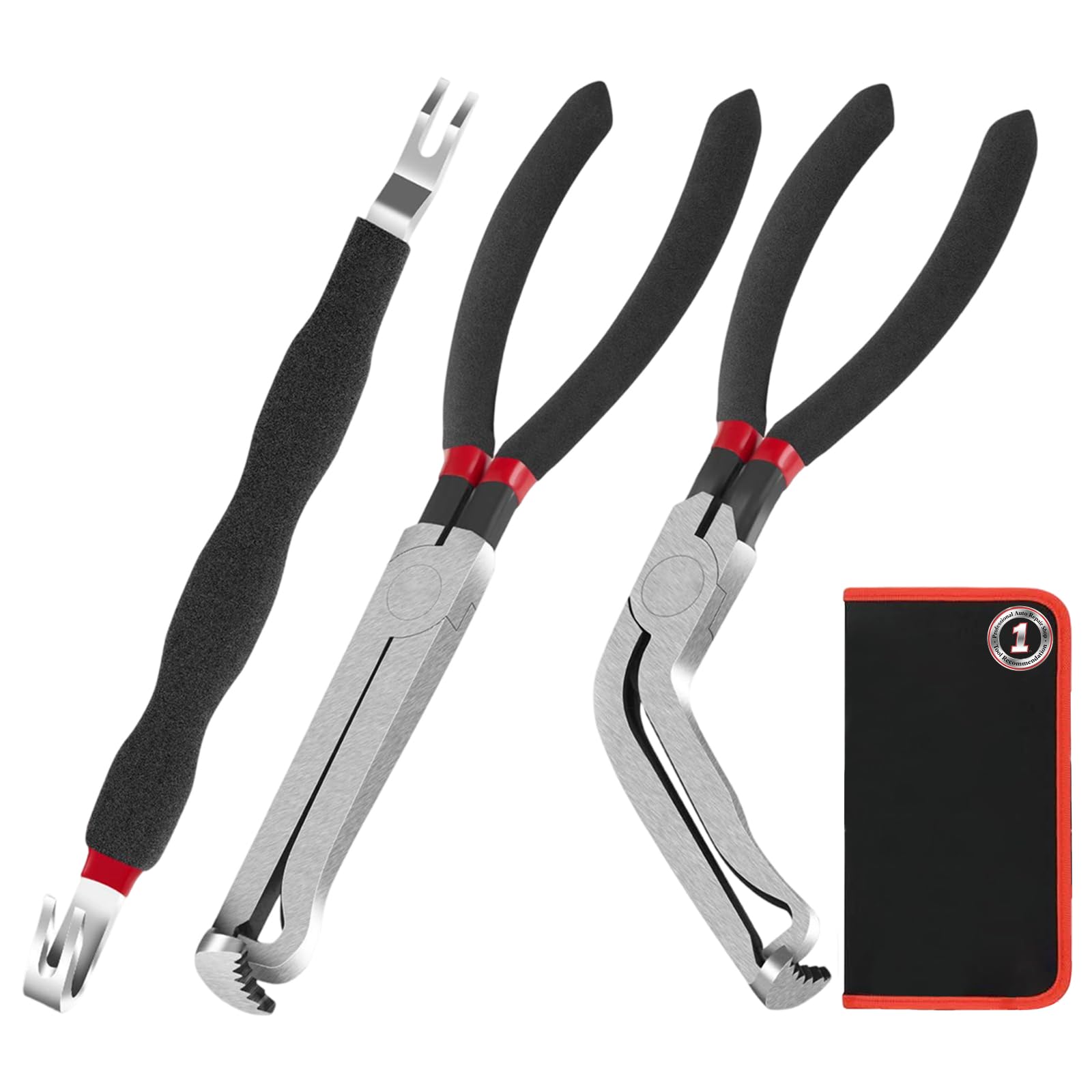 3Pcs Electrical Disconnect Pliers 37960 60 Degree Electrical Connector Disconnect Pliers 37980 Electrical Connector Separator 13120 Automotive Electrical Tools Connector Removal Tool for cars