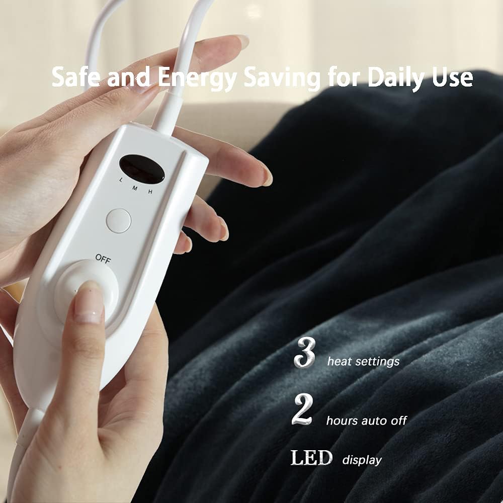 review SVIPNICE Heated Blanket Electric Throw - 50