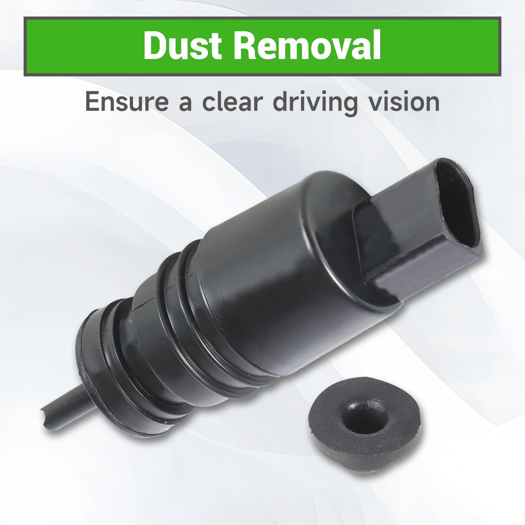 Windshield Washer Pump W/Grommet Replacement For 09 18 Ram 1500 2500 3500 68071576aa - View #11