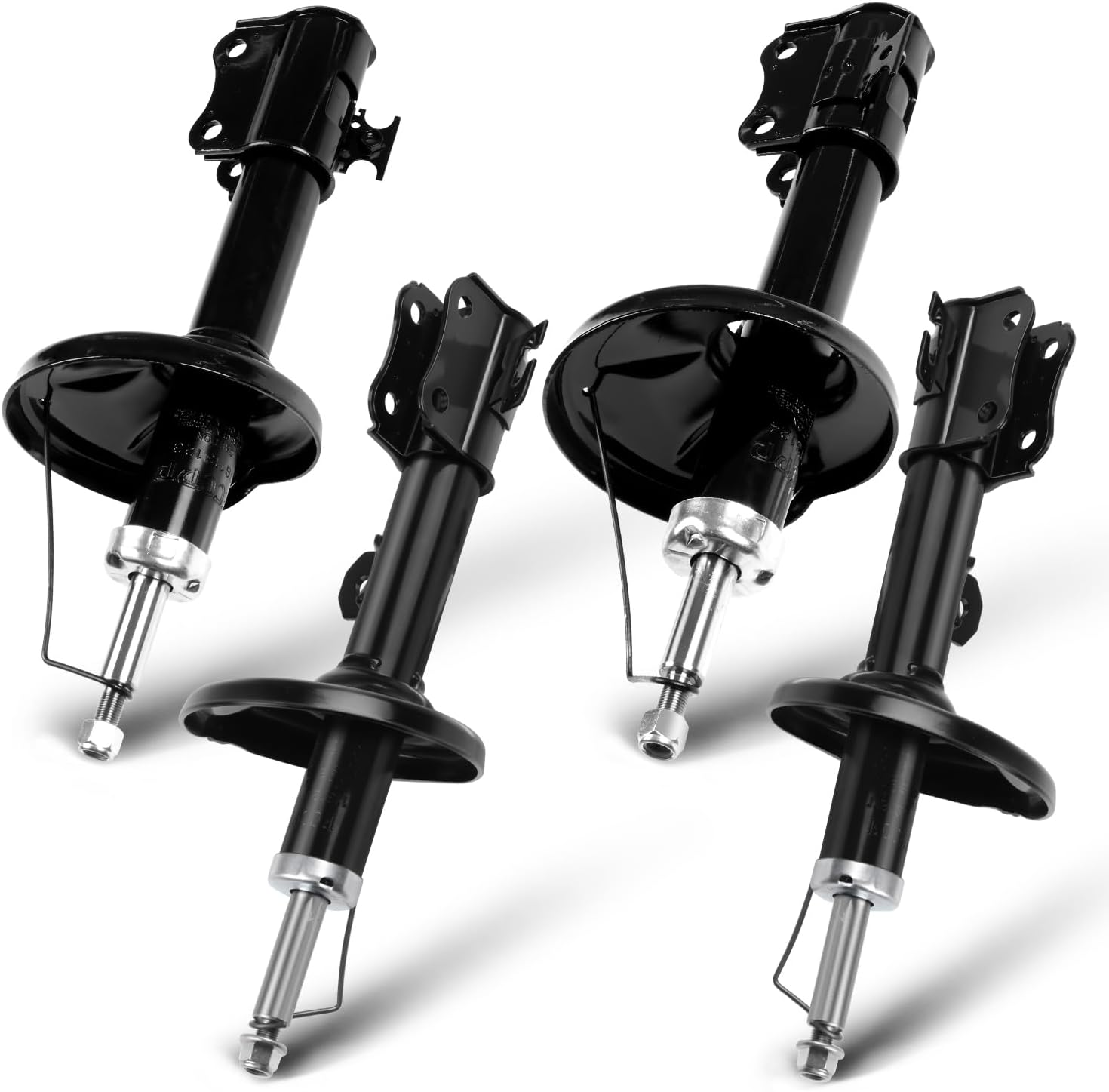 Scitoo Shocks, Front Rear Gas Struts Shock Absorbers fit 2002 2003 for Suzuki Aerio 333354 72467 333355 72466 333356 72464 333357 72465 Set of 4