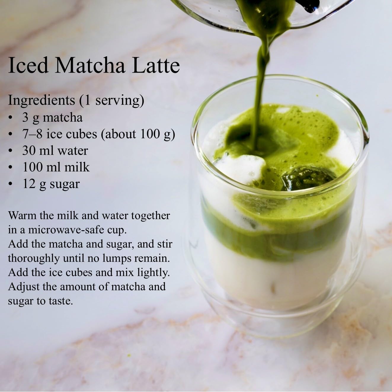 JEAU CHAU Premium Uji Matcha Powder from Kyoto, Japan (3.5oz/100g. 50 servings per bag) Vivid Green Ceremonial Quality Taste, for Lattes & Baking - Image 5