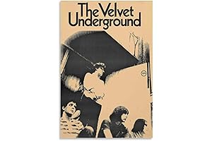 The Velvet Underground Canvas Poster: A Captivating Décor for Any Space
