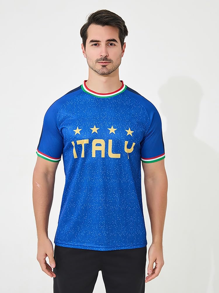Bolognifi Maglia da calcio da uomo T-shirt da calcio Coppa Europa/America Felpa Fans Footy Mezze maniche