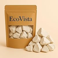 Vista 1 de Trozos de arcilla comestible de caolín, 8 onzas, 100% natural y de grado alimenticio, trozos de caolín blanco para comer, cuidado de la piel