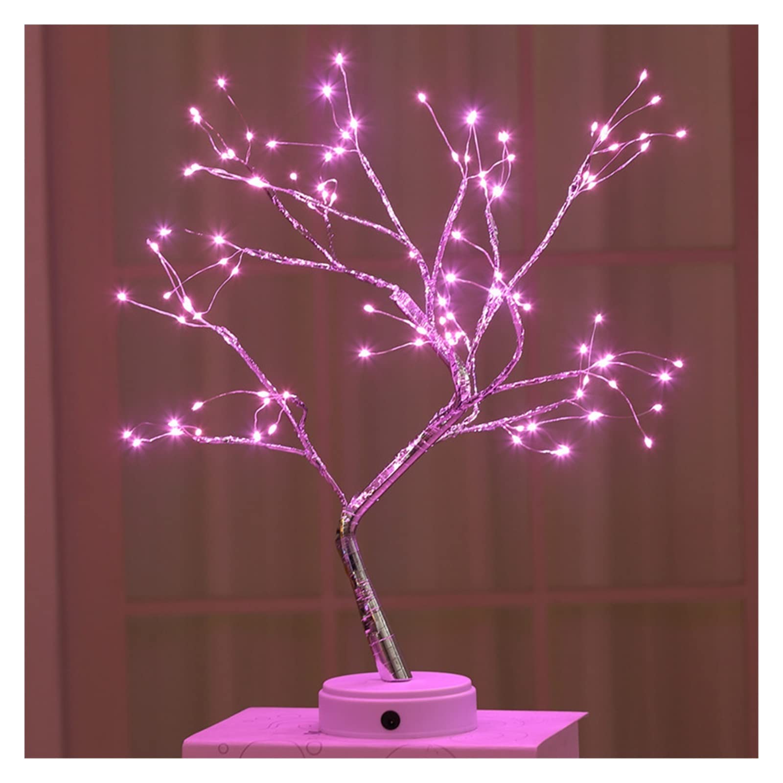 MARSEE Bonsaï Arbre Lumineux à LED Avec Interrupteur Tactile USB Pour