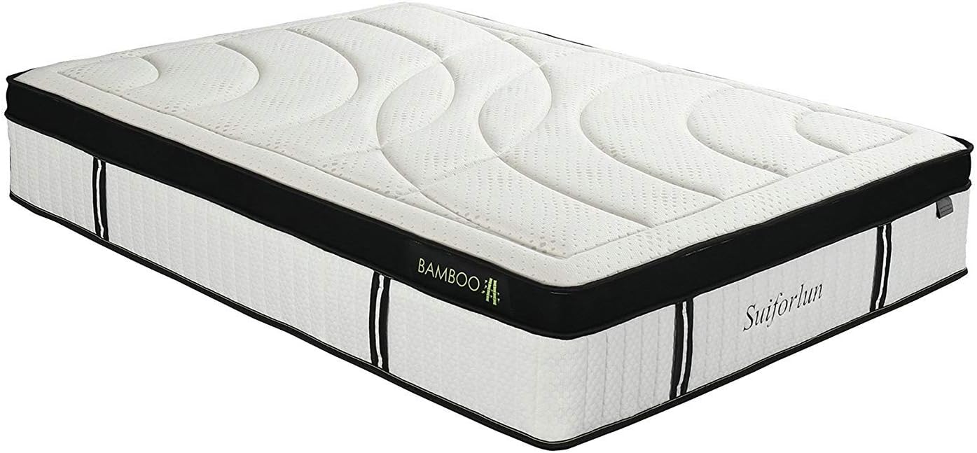 Suiforlun Full Size Mattress, 14 Inch Euro Top Gel Memory