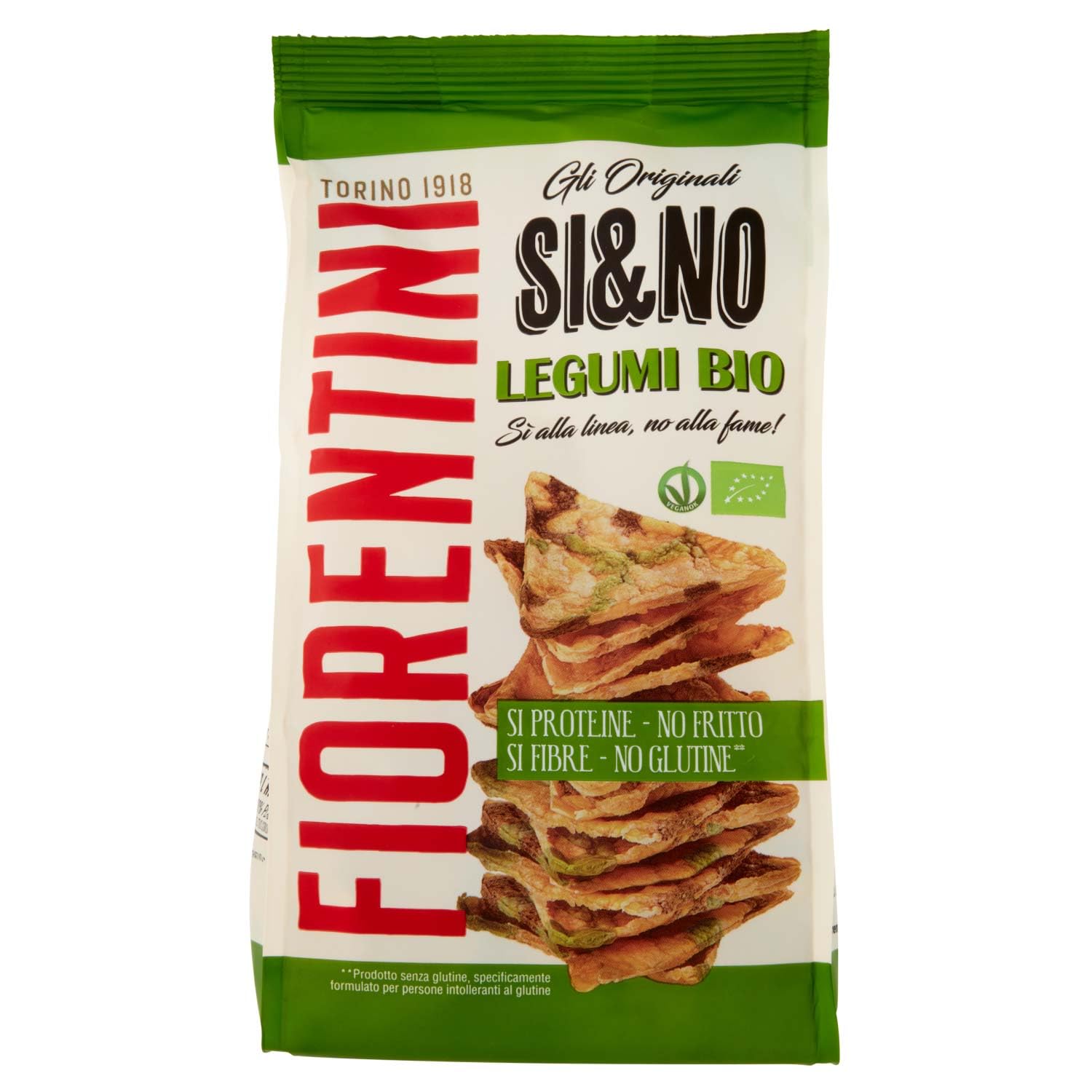 Fiorentini Triangoli di Mais con Legumi da Agricoltura Biologica, 12 x 80g