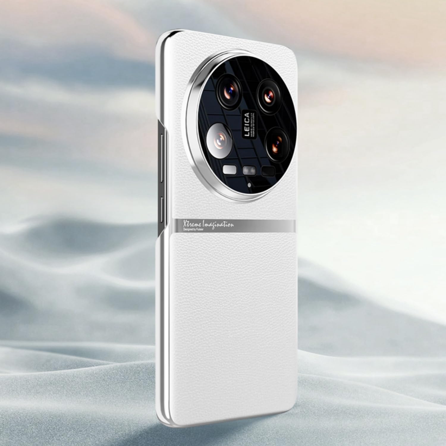 BRAND SET Xiaomi 14 Ultra için Deri Cep Telefonu Kılıfı, Yumuşak