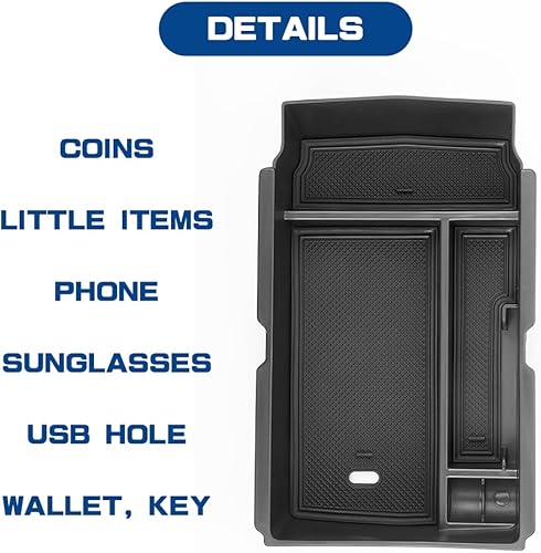Miniatura 6 de Bandeja organizadora de consola central, bandeja de almacenamiento para reposabrazos para Honda CR-V CRV 2023