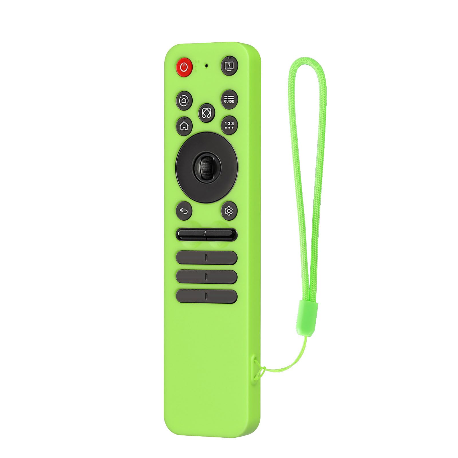 Hsioluted Silicone Remote Case Shock Absorbing Structure Ergonomic Texture Enhancing Resistance Washable Remote Protectors Control Cover