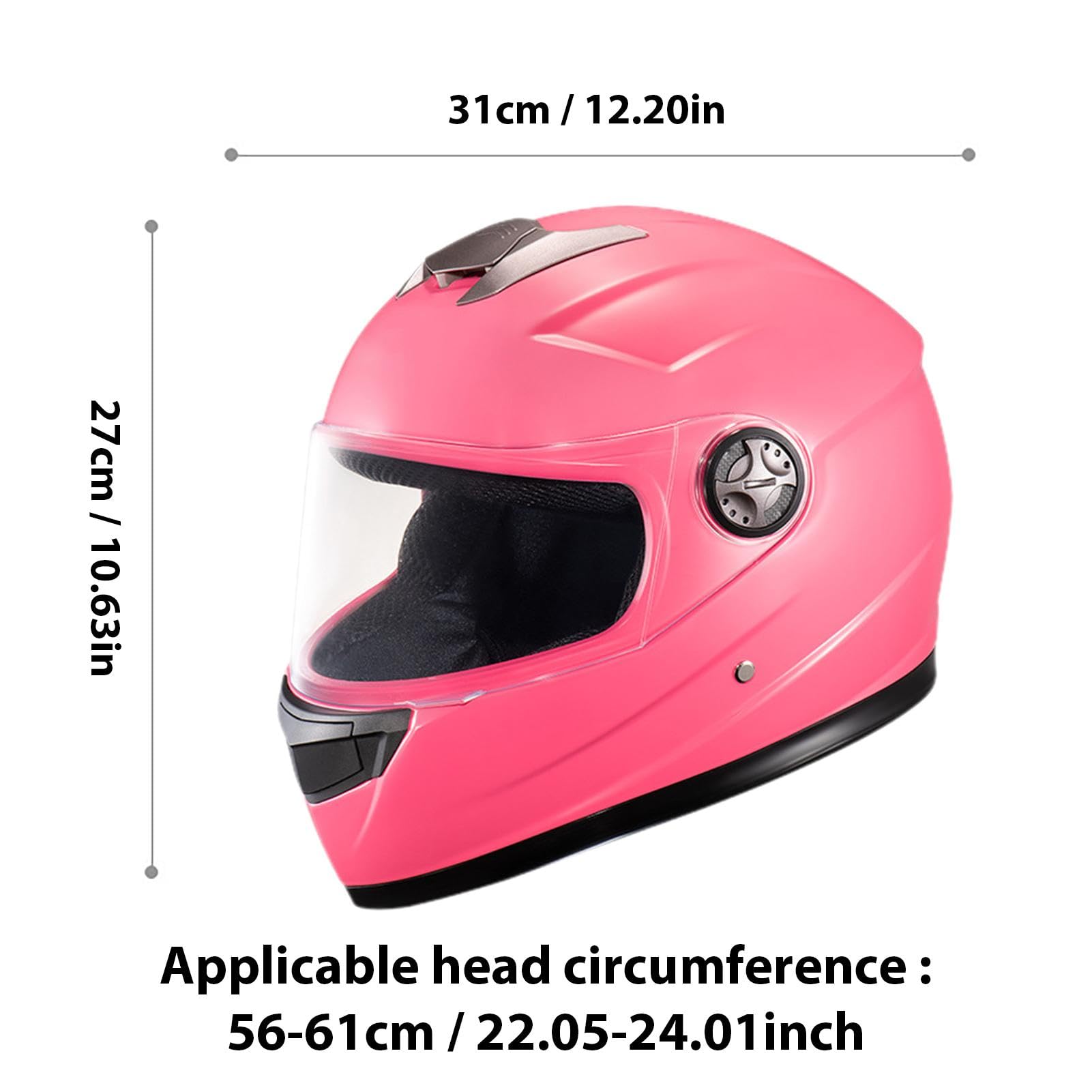 Kaski motocyklowe na całą twarz, oddychające, zimowe, z odpinanym szalikiem, wygodne i trwałe, ochronne kaski dla dorosłych, na rower, motocykl, rower szosowy