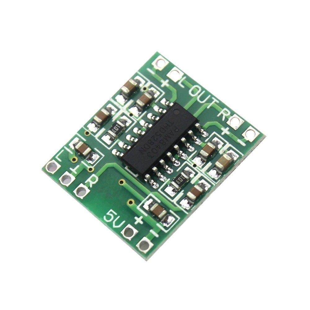 2pcs PAM8403 Audio Module Class-D Digital Amplifier Board 2.5 to 5V USB Power