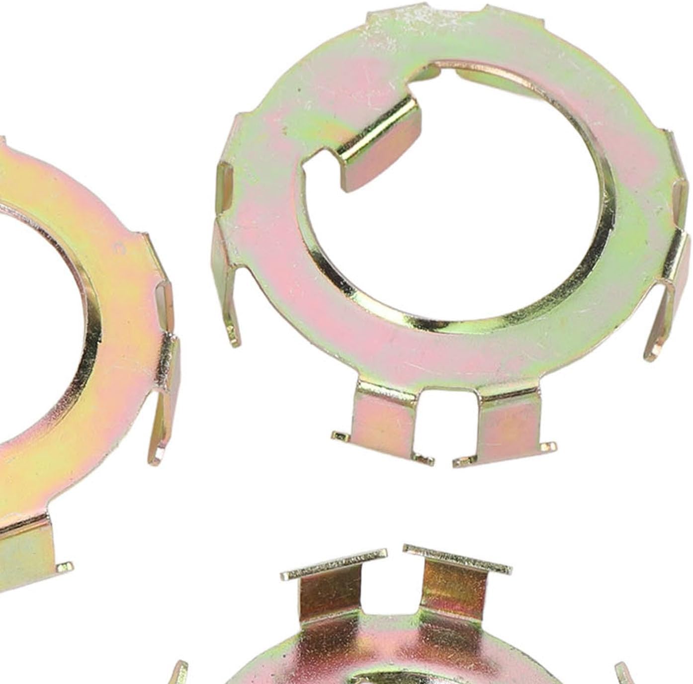 4Pcs Trailer Spindle Nut Retainer Metal Secure Fixation Wheel Spindle Nut Retainer Replacement for EZ Lube Jam Nut 2 to 8K Dexter Axle