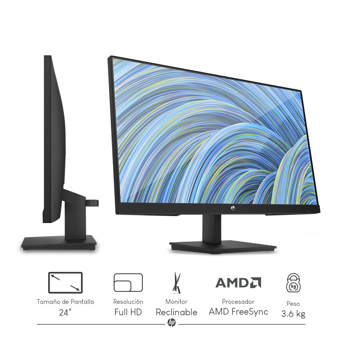 HP P24v G5 FHD Value Monitor(7N914AT) : Amazon.in: Computers